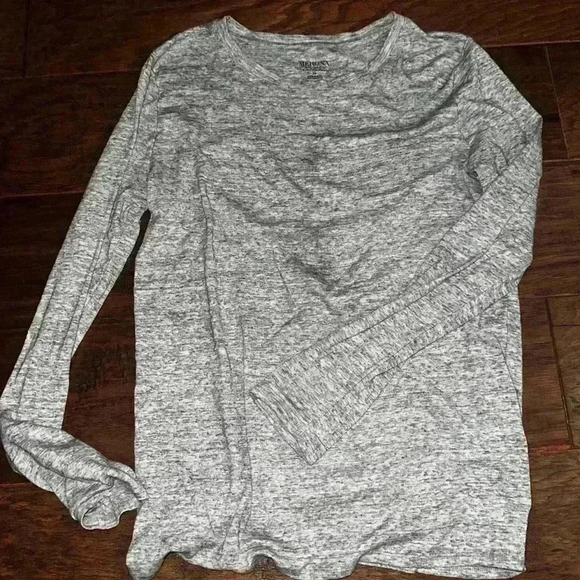 Merona Women's Grey Top - Picture 2 of 3